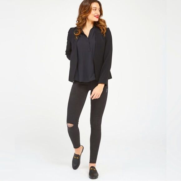 SPANX Denim - Spanx Distressed Denim Legging Jegging